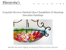 Tablet Screenshot of floravitalights.com